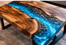 Wood with Resin and Texture Art: The Evolution of Furniture into Functional Art Wood with Resin and Texture Art: The Evolution of Furniture into Functional Art